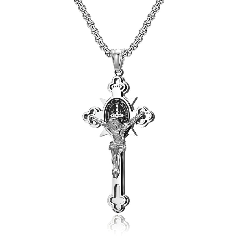 Colar Cruz de São Bento Suprema - Compre 1, leve 2 [Compre 1 Colar e Receba o 2º Totalmente Grátis]