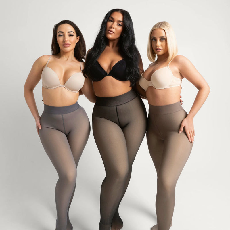 Meia-Calça de Lã Translúcida - Compre 1 & Leve 2