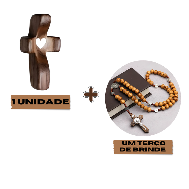 Cruz da Serenidade - Relaxante e alivia a ansiedade [Brinde um Lindo Terço]