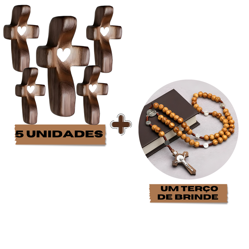 Cruz da Serenidade - Relaxante e alivia a ansiedade [Brinde um Lindo Terço]